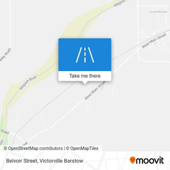 Mapa de Belvoir Street
