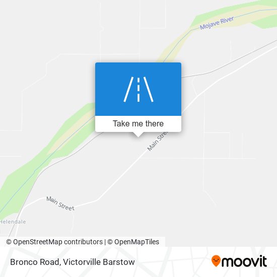 Bronco Road map