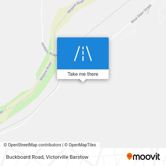 Mapa de Buckboard Road