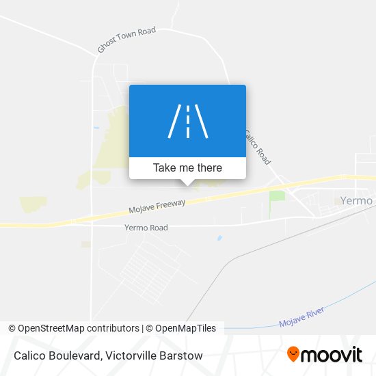 Calico Boulevard map
