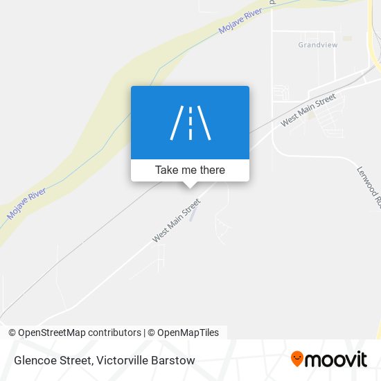 Mapa de Glencoe Street