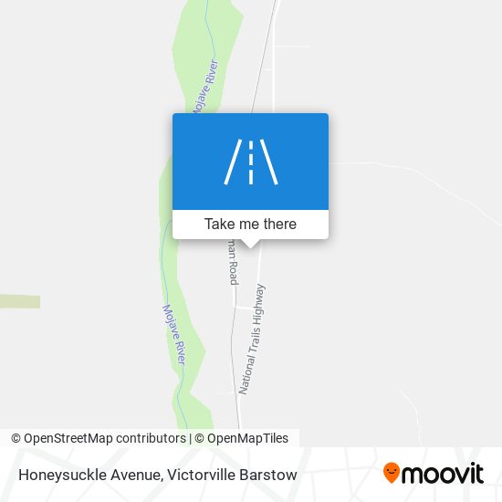 Honeysuckle Avenue map