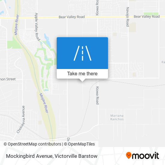 Mapa de Mockingbird Avenue