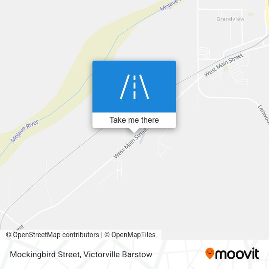 Mockingbird Street map