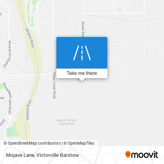 Mapa de Mojave Lane