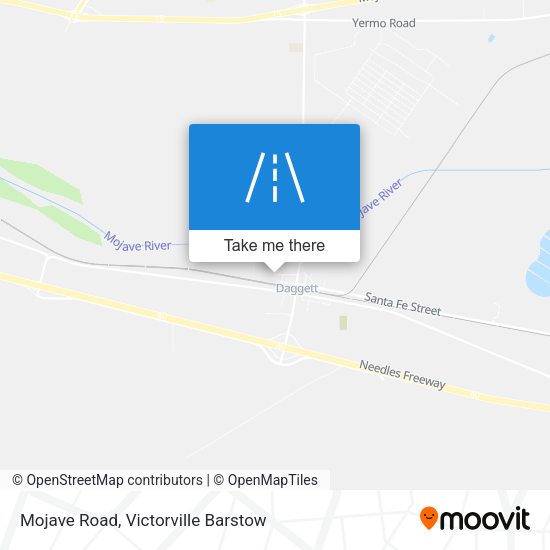 Mojave Road map