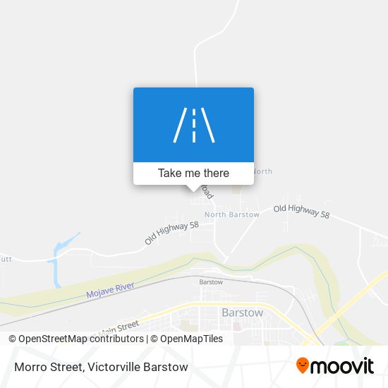 Mapa de Morro Street