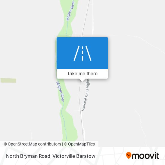 North Bryman Road map