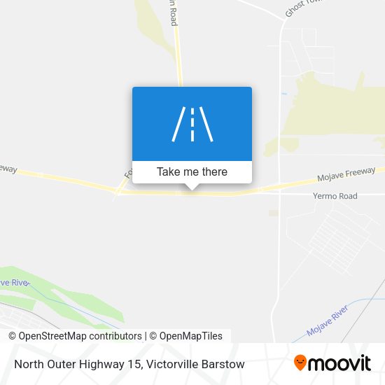North Outer Highway 15 map