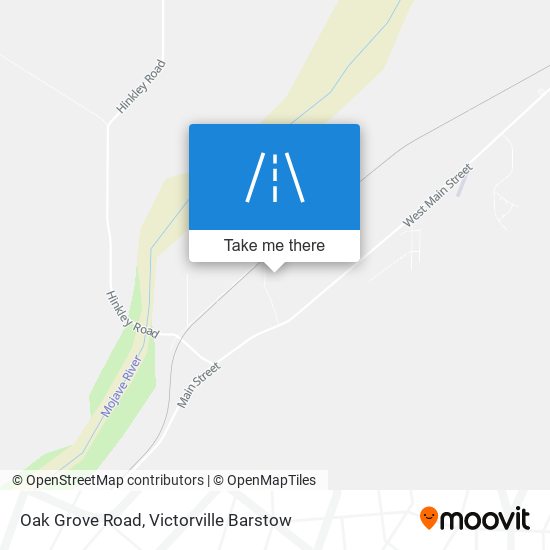 Mapa de Oak Grove Road