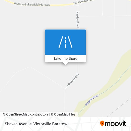 Mapa de Shaves Avenue