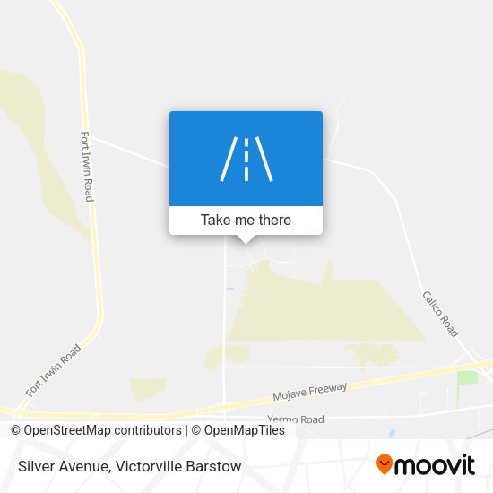 Silver Avenue map