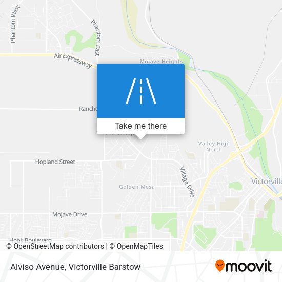 Alviso Avenue map