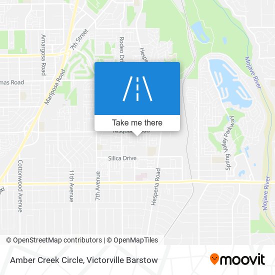 Amber Creek Circle map