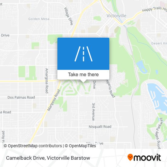 Camelback Drive map