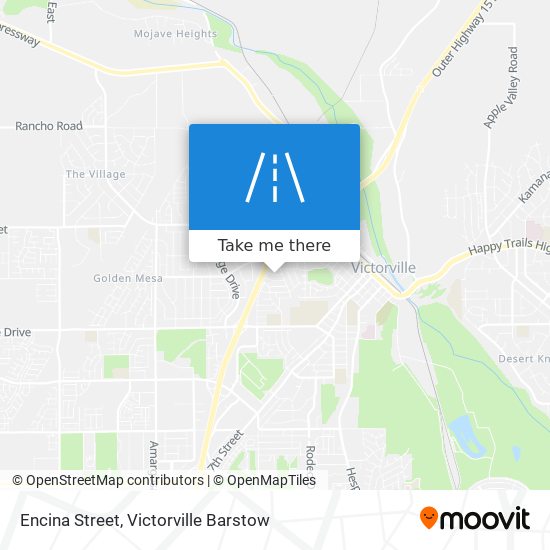 Encina Street map