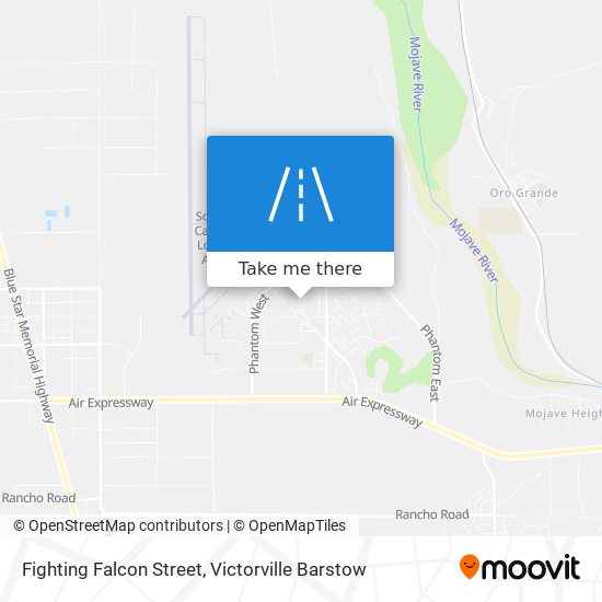 Mapa de Fighting Falcon Street