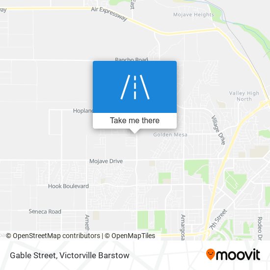 Gable Street map