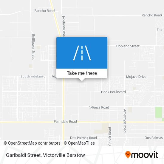 Garibaldi Street map