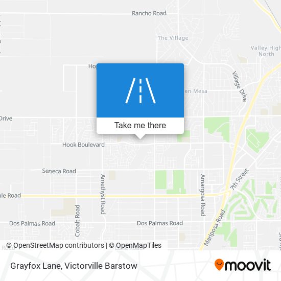 Grayfox Lane map