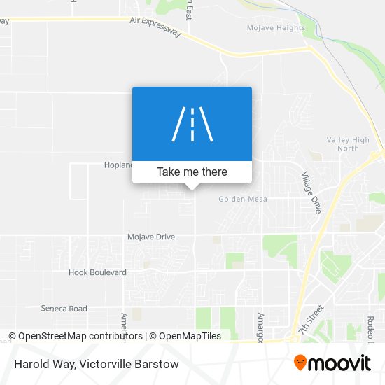 Harold Way map