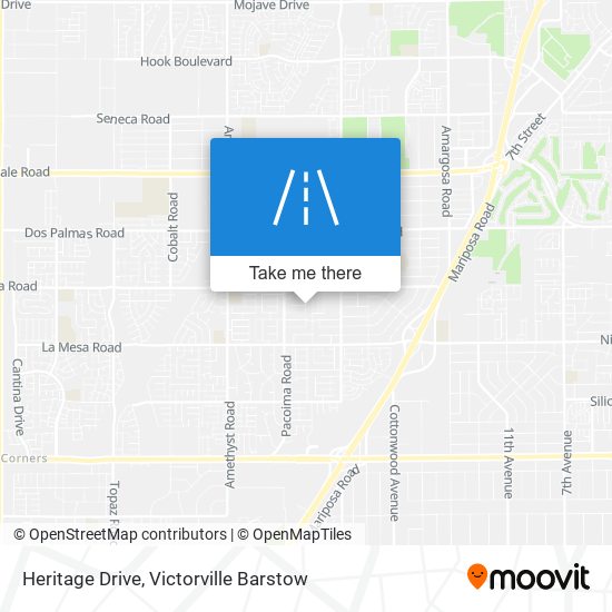 Heritage Drive map