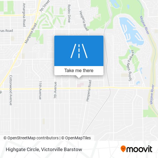 Mapa de Highgate Circle