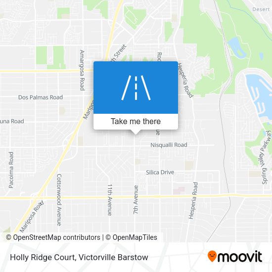 Holly Ridge Court map