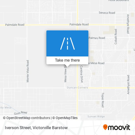 Mapa de Iverson Street