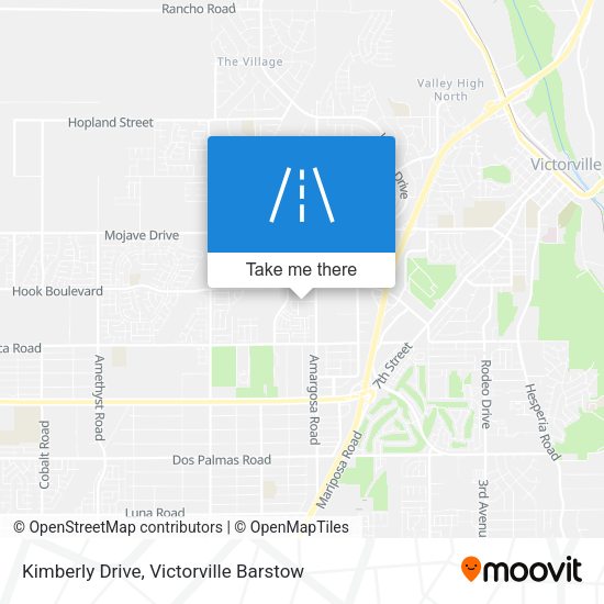 Kimberly Drive map