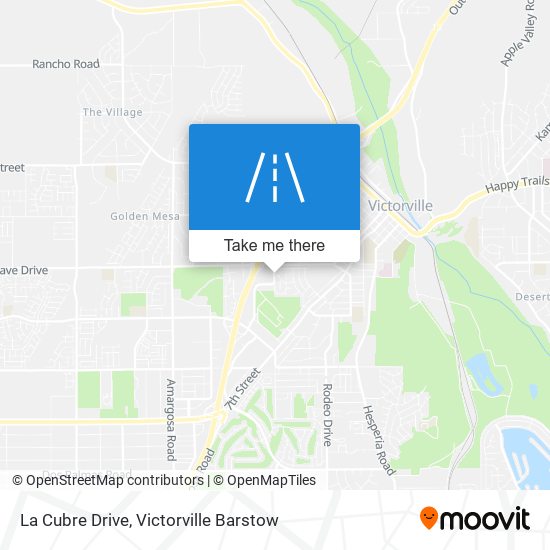 Mapa de La Cubre Drive