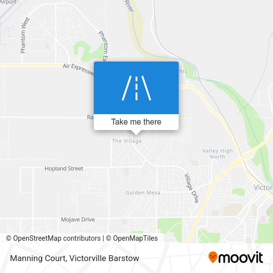 Manning Court map