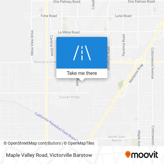 Mapa de Maple Valley Road