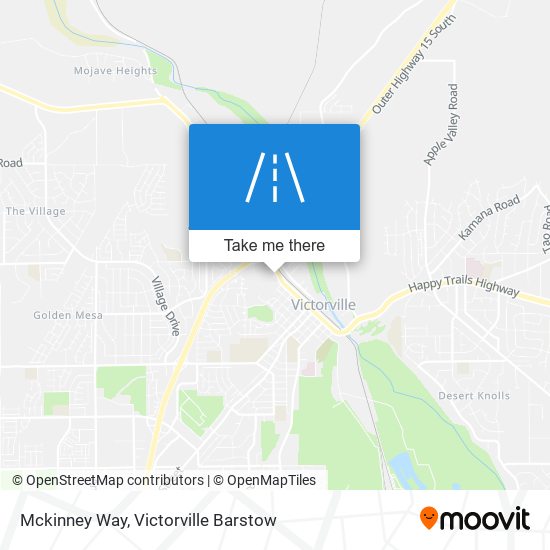 Mckinney Way map