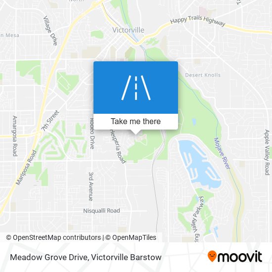 Mapa de Meadow Grove Drive