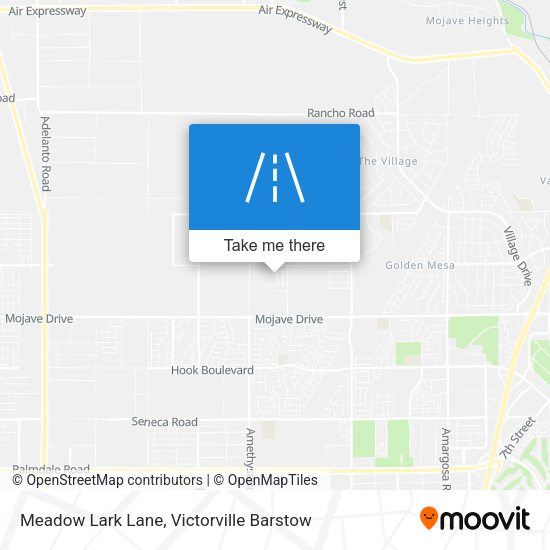 Mapa de Meadow Lark Lane