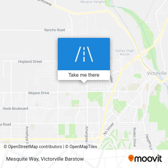 Mapa de Mesquite Way