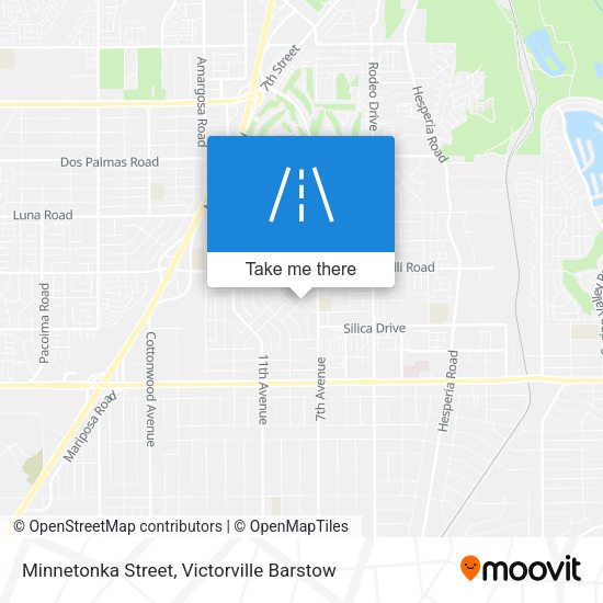 Minnetonka Street map