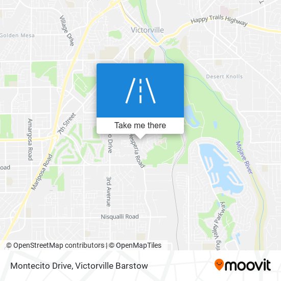 Mapa de Montecito Drive