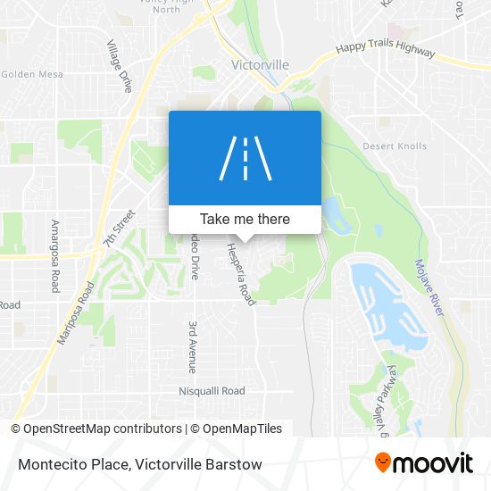 Montecito Place map