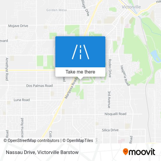 Nassau Drive map