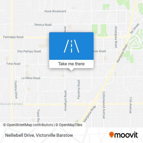 Nelliebell Drive map