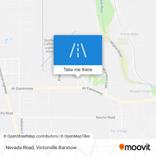 Mapa de Nevada Road