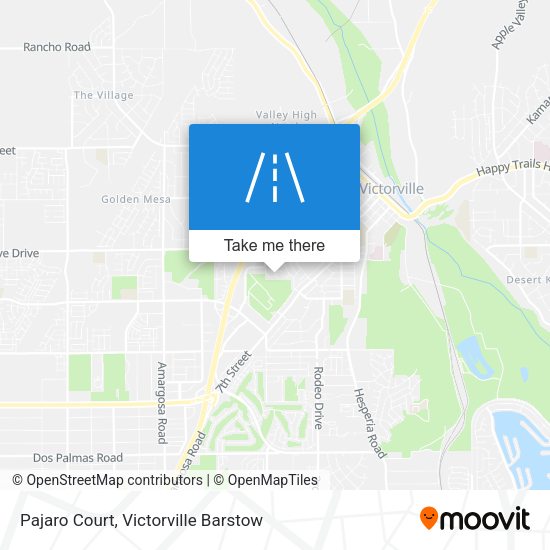 Pajaro Court map
