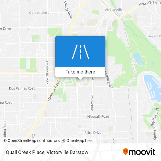 Quail Creek Place map