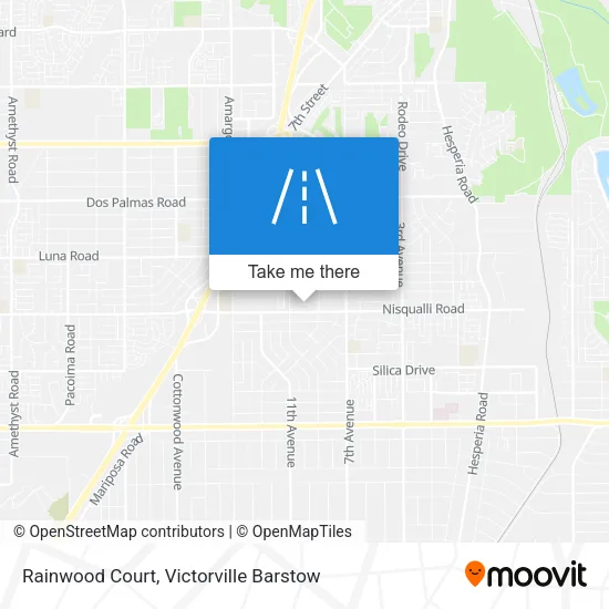 Mapa de Rainwood Court