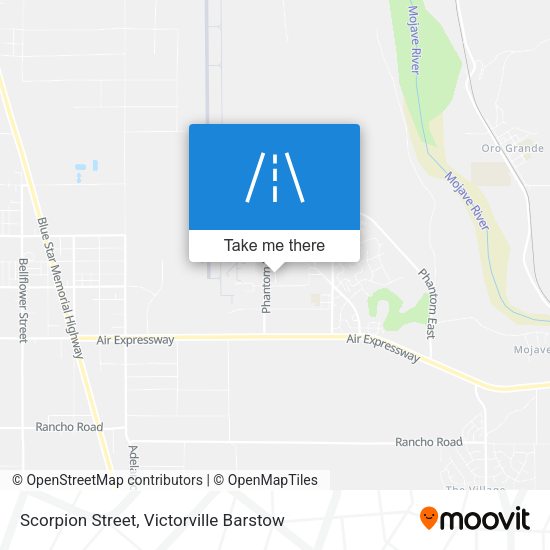 Scorpion Street map