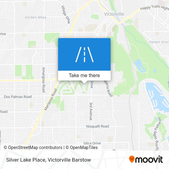 Mapa de Silver Lake Place