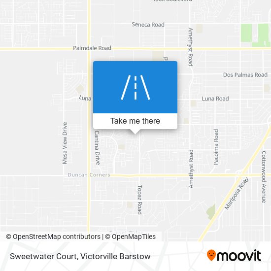 Sweetwater Court map