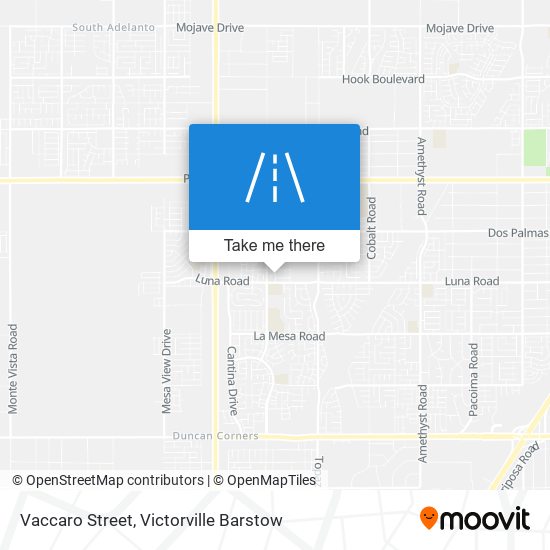 Vaccaro Street map